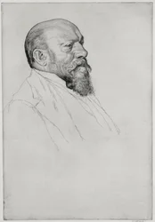 Portrait de Hans Richter (1843-1916), chef d