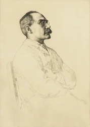 Portrait de Rudyard Kipling