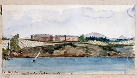 Hôpital sur Heyder Pacha - Scutari