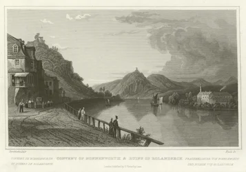 Couvent de Nonnenworth et ruines de Rolandseck