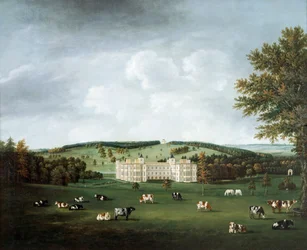 Audley End et le Temple de Ring Hill c.1788