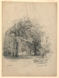 Paysage, Darmstadt, Allemagne