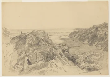Étude pour "De Paradis au Purgatoire, Newport"
