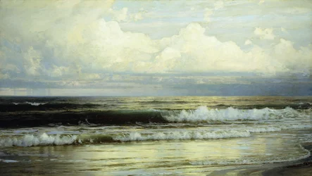 Nuages ensoleillés et mer, 1897