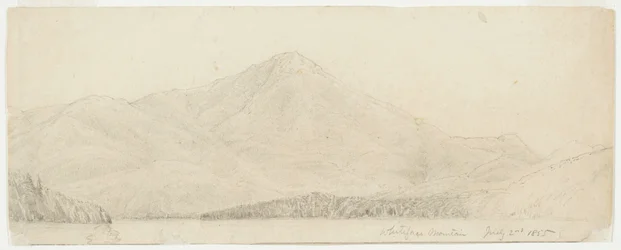 Montagne Whiteface, 1855