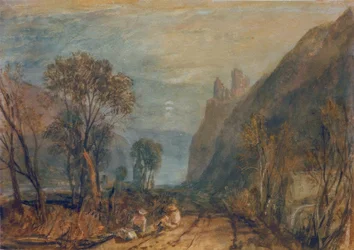 Vue sur le Rhin – Le Bautsburg