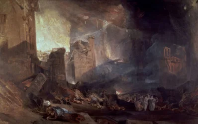 Destruction de Sodome – XIXe siècle – Romantisme anglais