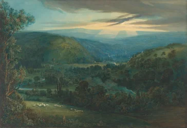 Aube dans les vallées du Devon, 1832