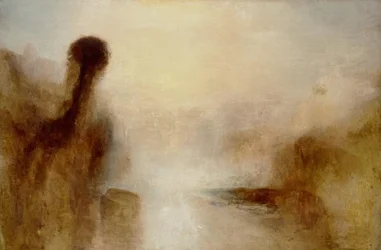 Paysage avec plan d