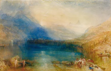 Le lac de Zoug : tôt le matin