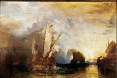 Ulysse narguant Polyphème - L