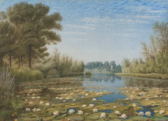 Scène près de Shipton sur Cherwell, Oxfordshire