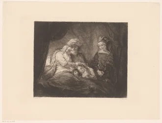 Jacob bénit Éphraïm et Manassé
