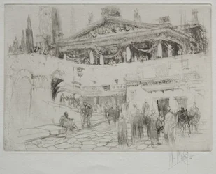 Le premier temple en bois de Jupiter