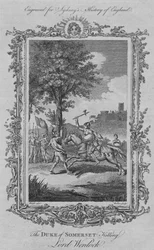 Le duc de Somerset tuant Lord Wenlock, 1773