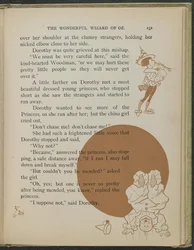 Illustration tirée de "Le merveilleux magicien d