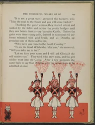 Illustration tirée de "Le merveilleux magicien d