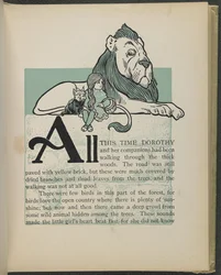 Illustration tirée de "Le merveilleux magicien d