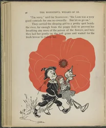 Illustration tirée de "Le merveilleux magicien d