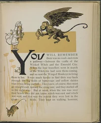 Illustration tirée de "Le merveilleux magicien d