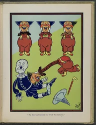 Illustration tirée de "Le merveilleux magicien d