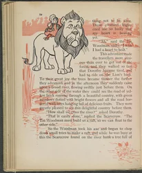 Illustration tirée de "Le merveilleux magicien d