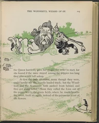 Illustration tirée de "Le merveilleux magicien d