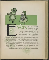 Illustration tirée de "Le merveilleux magicien d