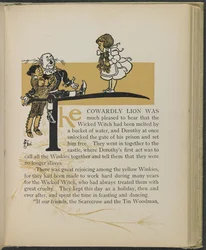 Illustration tirée de "Le merveilleux magicien d