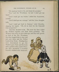 Illustration tirée de "Le merveilleux magicien d