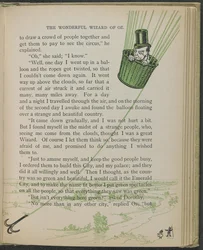 Illustration tirée de "Le merveilleux magicien d