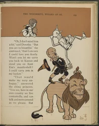 Illustration tirée de "Le merveilleux magicien d