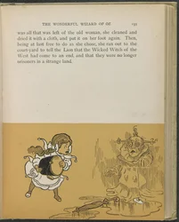 Illustration tirée de "Le merveilleux magicien d