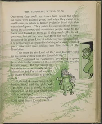 Illustration tirée de "Le merveilleux magicien d
