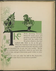 Illustration tirée de "Le merveilleux magicien d