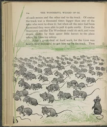 Illustration tirée de "Le merveilleux magicien d