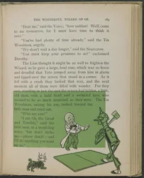 Illustration tirée de "Le merveilleux magicien d