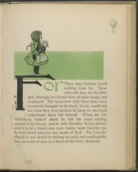 Illustration tirée de "Le merveilleux magicien d