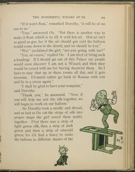 Illustration tirée de "Le merveilleux magicien d