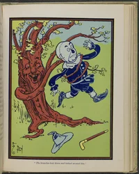 Illustration tirée de "Le merveilleux magicien d