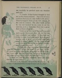 Illustration tirée de "Le merveilleux magicien d
