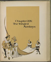 Illustration tirée de "Le merveilleux magicien d