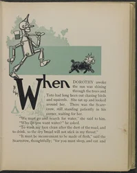 Illustration tirée de "Le merveilleux magicien d