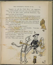Illustration tirée de "Le merveilleux magicien d
