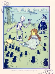 « Permettez-moi de vous présenter Sa Majesté, la Reine. » de « Le Magicien d