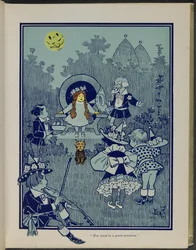"Vous devez être une grande sorcière", illustration tirée de "Le merveilleux magicien d