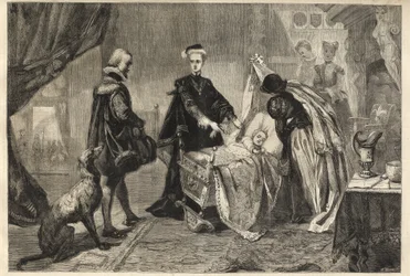 La reine Marie quittant le château de Stirling - Marie Stuart (Marie Ire d