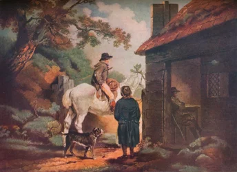 La Barrière de péage, vers 1805