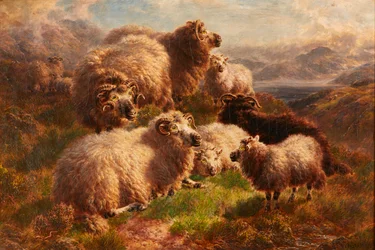 Soirée sur les collines, Loch Tay, Perthshire
