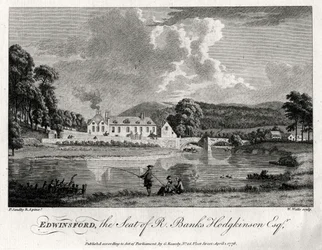 Edwinsford, la résidence de R Banks Hodgkinson Esq, Carmarthenshire